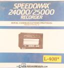 Leed & Northrup-Leeds Northrup speedomax 24000 25000, Recorder Programming Manual 1990-24000-25000-Speedomax-01